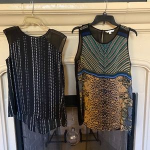 (2) Tunic Tops- Cabi , Apt.9